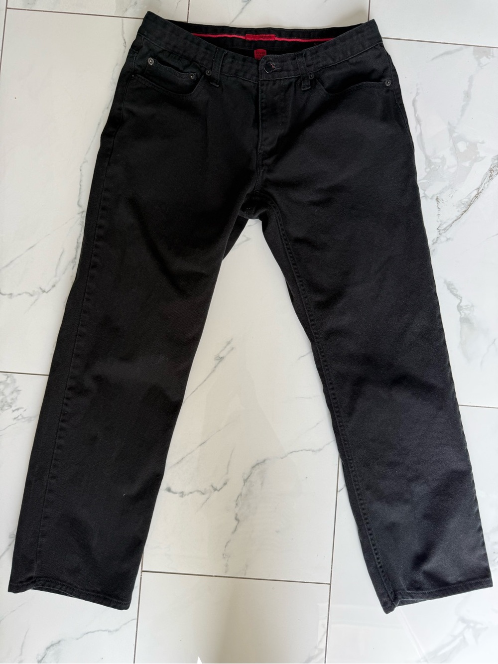 Alfani Men's Black Straight Jeans